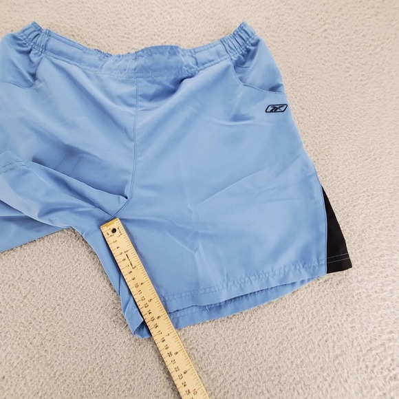 Reebok Shorts Mens Large Blue‎ Running Lightweight Pockets Outdoors Sports - Picture 7 of 11